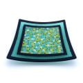 GARDEN GREEN Piattino Ornamentale Vetro di Murano