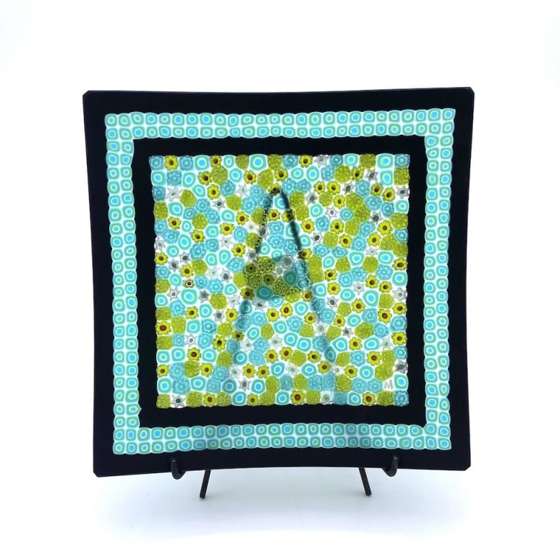 Piattino Ornamentale Verde