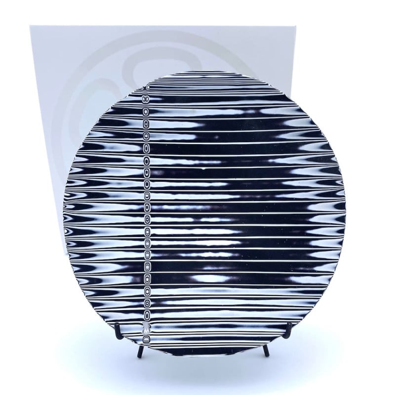 Piatto in Vetro Ornamentale