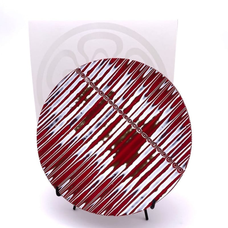 Piatto Rosso e Bianco