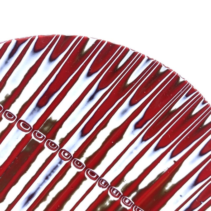 Piatto in Vetro Decorativo