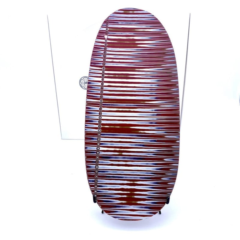 Piatto in Vetro Moderno