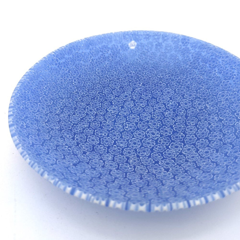 JUST BLUE Handmade Small Plate for Decor