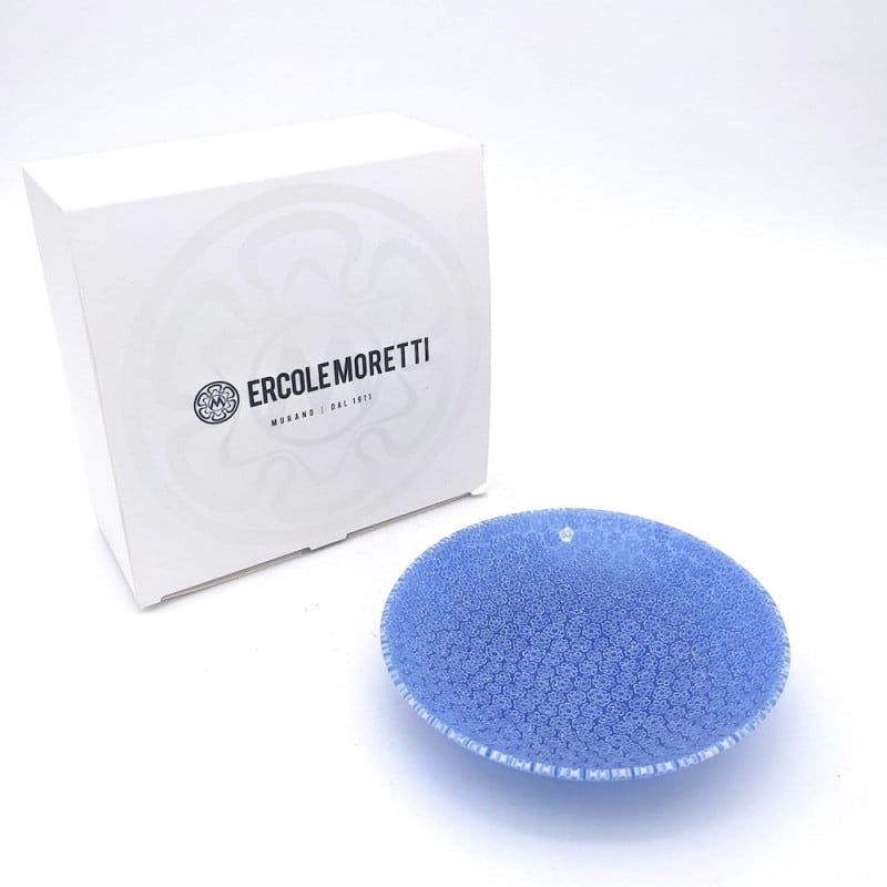Piattino in Vetro Blu