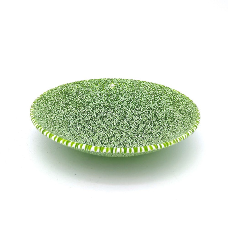 JUST GREEN Murrine Small Catch-all Tray Plate