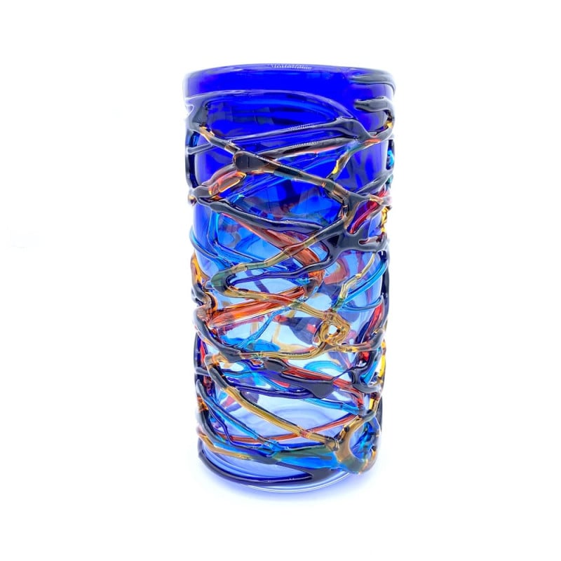 MURANO MORGILLO GLASS ムラノ 金彩ブルー双耳飾り グラス MURANO MORGILLO GLASS ムラノ 金彩ブルー双耳飾り グラス 2025