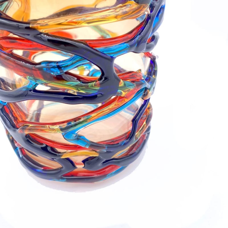 Vaso Vetro Prodotto a Mano