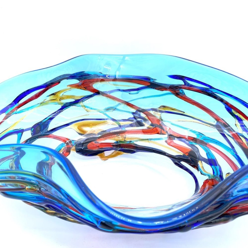 Sky Blue Glass Bowl