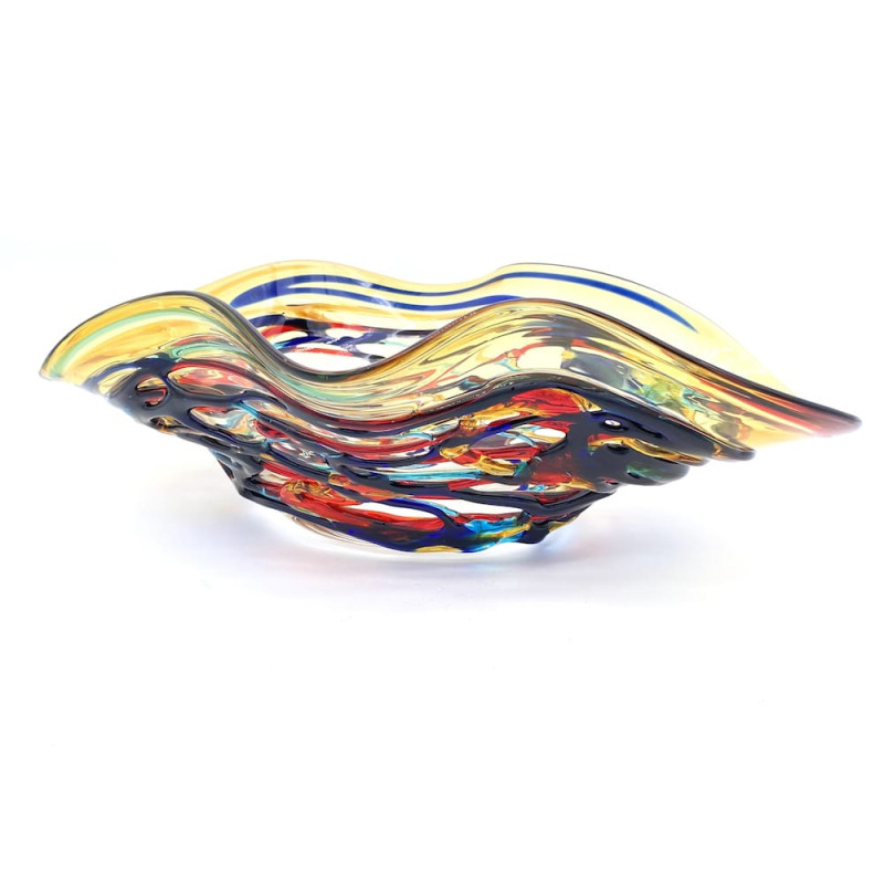 centrotavola ornamentale design moderno vetro di Murano