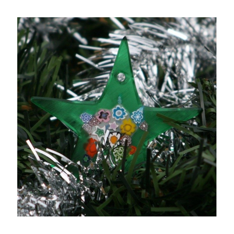 modern handcrafted Christmas tree decorations