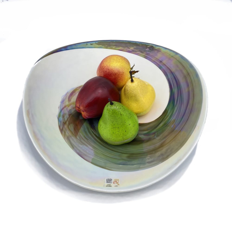 centrotavola di lusso artigianale in vetro arredo casa