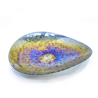 Venice centerpiece in colored glass