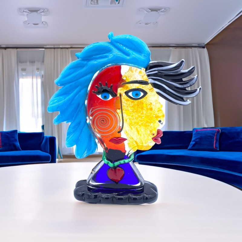 design head sculpture for home decor