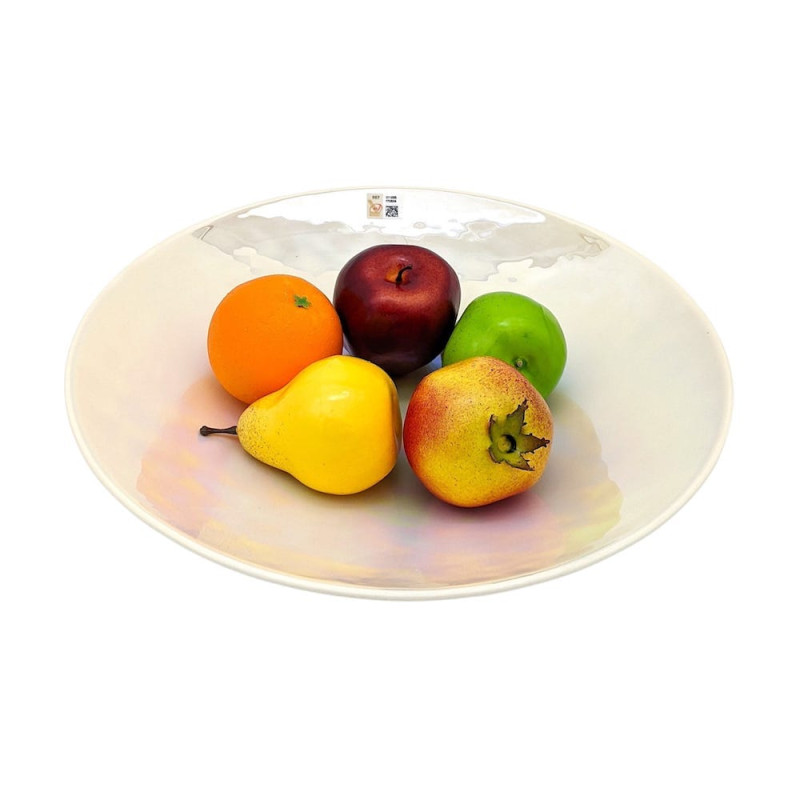 decorative glass fruit plate Murano