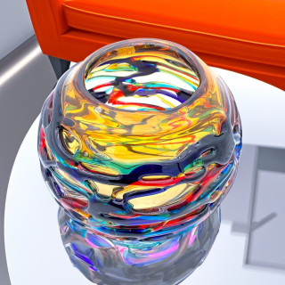 Decorative Glass Vase