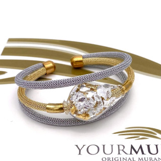 Gold and Silver Bracelet