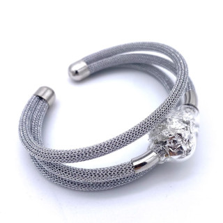Silver bracelet beads Murano Bead