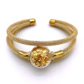 GLAM ROUND GOLD Bracelet from Murano Glass Artisans