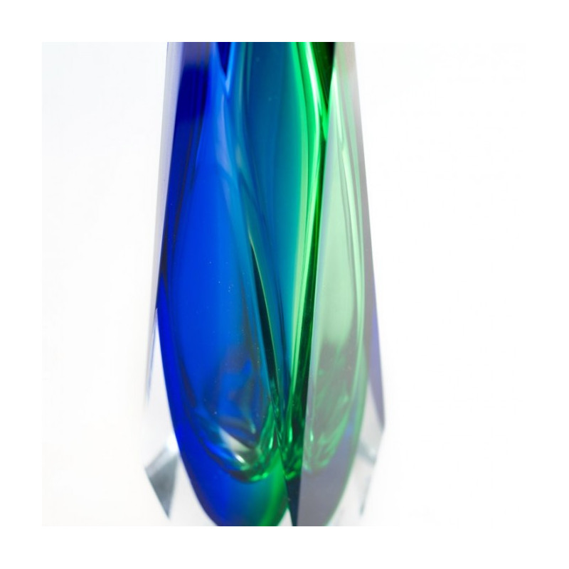 vaso blu e verde made in Italy