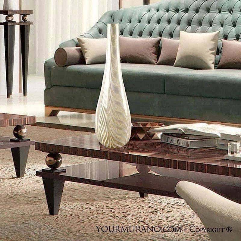 Idee di arredo casa con il Vetro di Murano