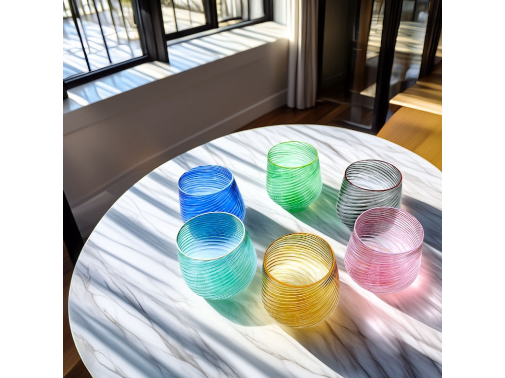Murano Glass Tumblers: Handcrafted Elegance for Your Table