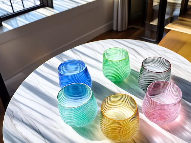 Murano Glass Tumblers: Handcrafted Elegance for Your Table