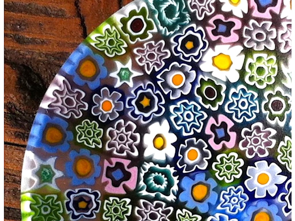 Piatti con murrine Vetro di Murano