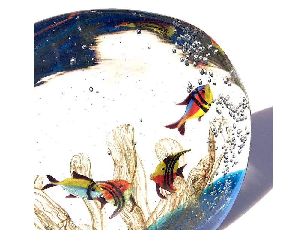 Luxury Aquariums in Murano Blown Glass