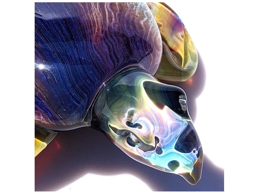 Murano glass marine sculptures