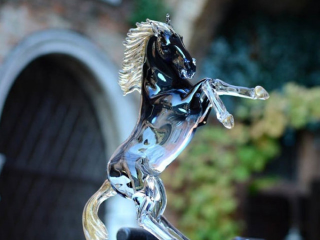 I cavalli in vetro di Murano 