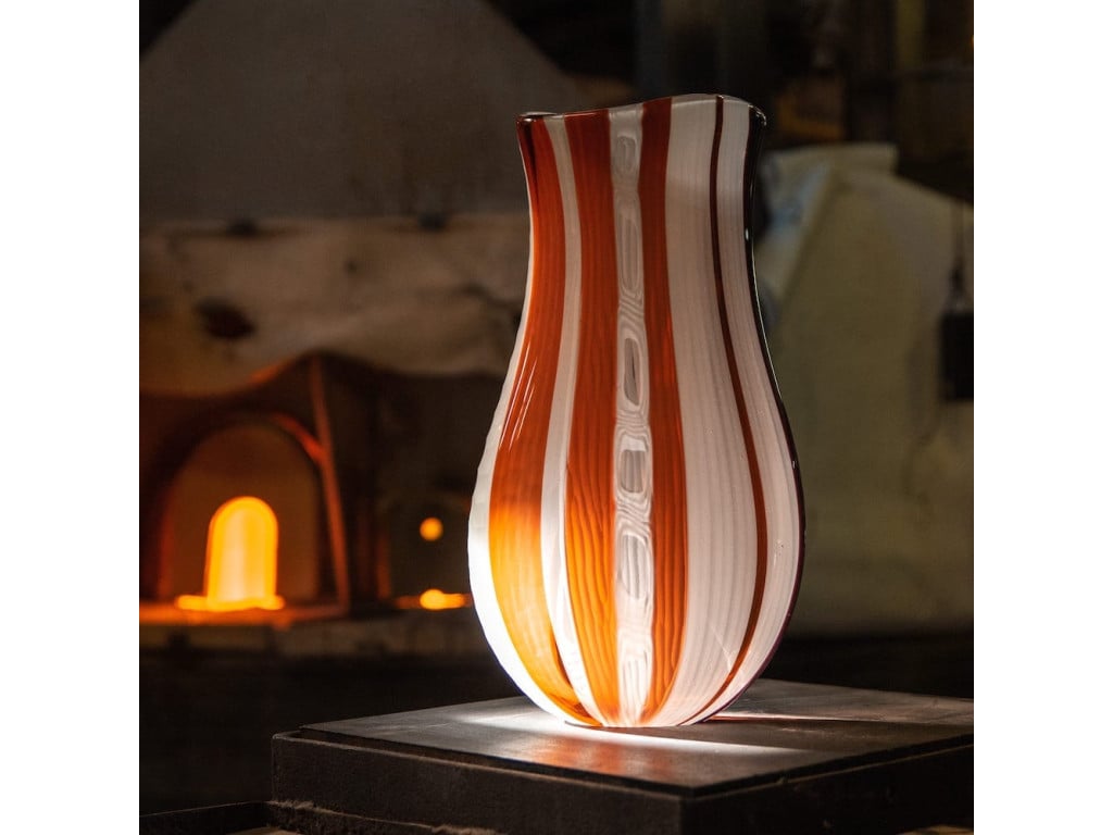 Vintage Murano glass vases