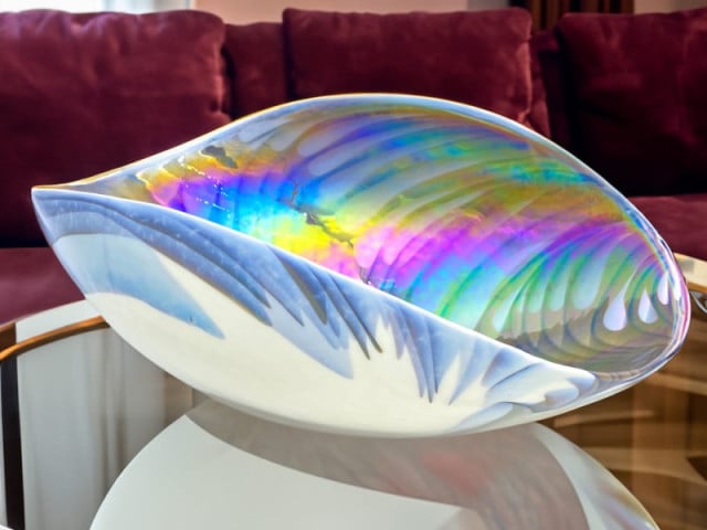 Centrotavola in vetro di Murano - artigianato ed eleganza