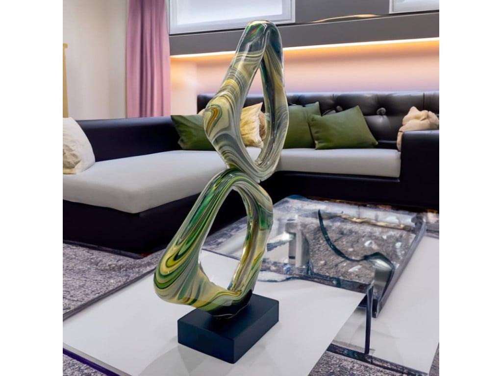 Unique Murano Glass Abstract Sculptures 